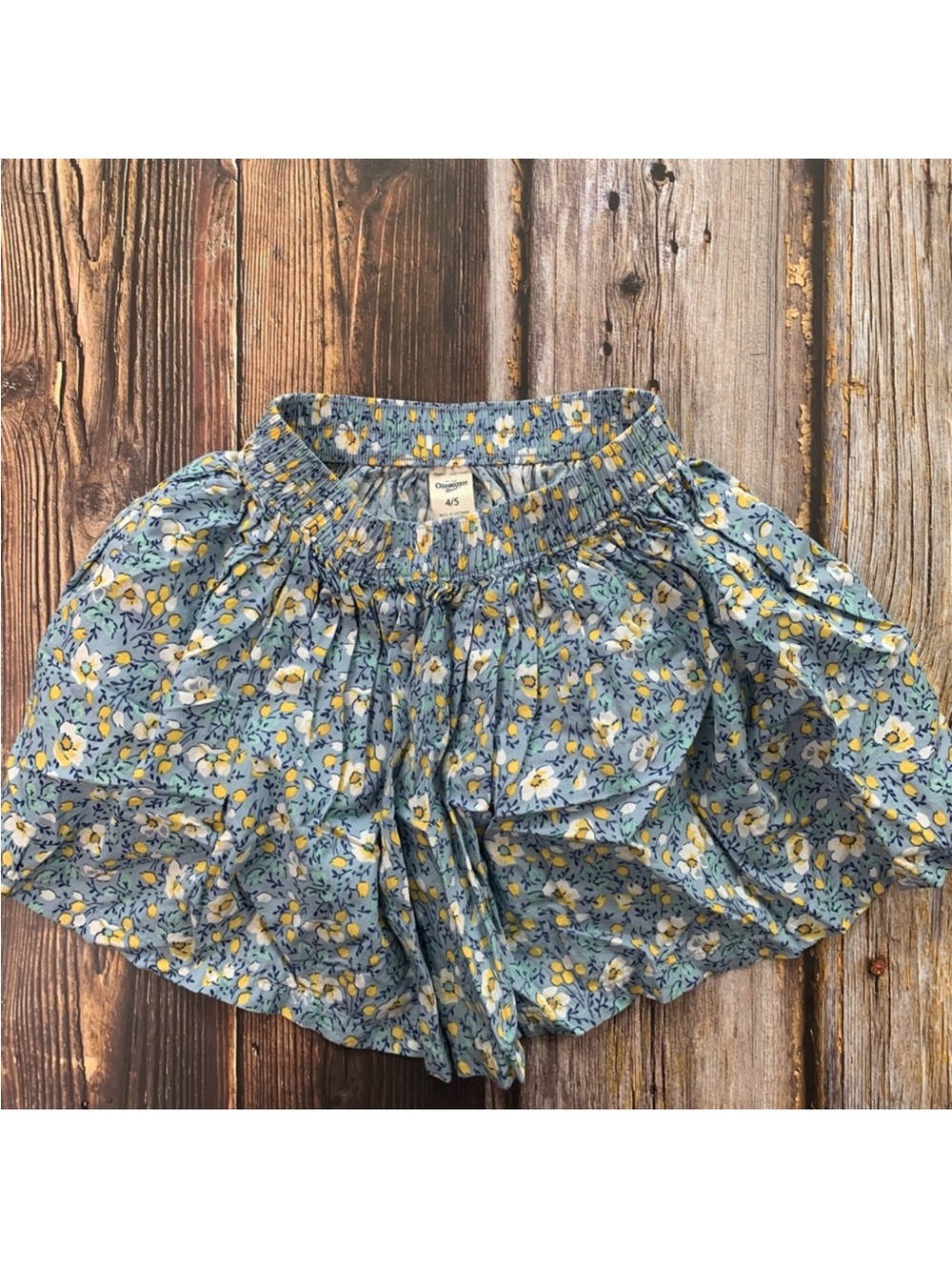 NWOT 5/$25 Oshkosh Floral Pull-on Skirt Toddler Girls